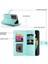 Samsung Galaxy S21 Ultra Kickstand Çok Fonksiyonlu Kart Için Flip Case (Yurt Dışından) 5