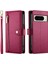 Google Piksel 8 Pro Bilek Kayışı Çok Fonksiyonlu Kart Yuvaları Için Flip Case (Yurt Dışından) 1