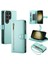 Samsung Galaxy S23 Ultra Çok Fonksiyonlu Kart Yuvaları Cüzdan Için Flip Case (Yurt Dışından) 1