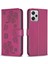 Xiaomi Redmi Not 12 Için Flip Case Pro Artı Yonca Çiçek Pu Deri Kart (Yurt Dışından) 1