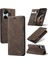Xiaomi Redmi Için Flip Case 13 4g Manyetik Kapatma Darbeye Vaka Kart Pu (Yurt Dışından) 5