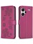 Xiaomi Redmi Not Için Flip Case 13 Pro Artı Cüzdan Yonca Çiçek Pu Kart (Yurt Dışından) 1