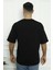 Erkek T-Shirt Siyah Beyaz Oval Kesim 2 Li Set Mıxcolor 3