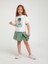 Kız Çocuk Pamuklu Kız Figürlü T-Shirt 2
