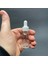 15ML Beyaz Plastik Kapaklı Şeffaf Cam Damlalıklı Şişe , 15 cc Saydam Cam Damlalıklı Şişe x 6 Adet 1