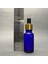 20ML Mavi Cam Damlalıklı Şişe , Gold Metal Kapak , 20 cc Mavi Cam Damlalıklı Şişe x 6 Adet 3