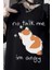 Siyah Unisex No Talk Me Im Angy Cat T-Shirt L 1