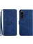 Sony Xperia 1 Vi Çiçekler ve Kelebekler Için Flip Case Pu Deri Flip (Yurt Dışından) 1