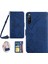 Kart Sahibi ve Uzun Pu ile Sony Xperia 10 Vi Deri Cüzdan Için Flip Case (Yurt Dışından) 1