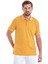 Hardal Regular Fit Düz Polo Yaka Pamuklu Tişört 1