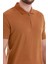 Vizon Regular Fit Jakarlı Polo Yaka Fermuarlı Tişört 4