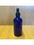 100ML Mavi Cam Damlalıklı Şişe , Siyah Plastik Kapak , 100 cc Mavi Cam Damlalıklı Şişe x 6 Adet 2