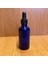 50ML Mavi Cam Damlalıklı Şişe , Siyah Plastik Kapak , 50 cc Mavi Cam Damlalıklı Şişe x 6 Adet 2