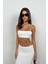 Askı Detay Straplez Dokulu Crop 2