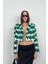 Desenli Crop Ceket 2