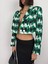 Desenli Crop Ceket 3