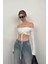 Kayık Yaka Asansörlü Bluz 2