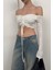 Kayık Yaka Asansörlü Bluz 3
