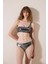 Faylinn Tek Omuz Parlak Gümüş Rengi Bikini Üstü - Gamze Erçel Koleksiyonu 5