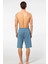 2172 Erkek Modal Tek Bermuda Pijama Altı-Indigo 3