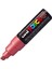Posca Marker Pc-8k Bold 8.0 mm Metallic Red 2