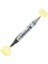 Kurecolor Twin S Marker KC3000 Çift Uçlu Grafik Markörü NO:100 Pale Yellow 1
