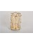 Seta Regina Mumluk Noktalı Halkalı Gold Büyük 31X22X22 cm 2
