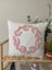 Atolyem Bohem Yapraklı Kırlent Kılıfı (43 x 43 cm ) Sof Pembe 1