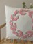 Atolyem Bohem Yapraklı Kırlent Kılıfı (43 x 43 cm ) Sof Pembe 2