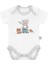 Hero Bebekler İçin Kısa Kol Body Teddy(Organik) 1