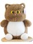 35 cm Yeni Tombul Bakır Çan Kedi Peluş Oyuncak Peluş Kedi Bebek (Yurt Dışından) 1
