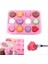 1 Adet Pembe Stil Çizgi Film Çiçek ve Yaprak Silikon Fondan Sabun 3D Kek Kalıbı Cupcake Jöle Şeker Çikolata Süsleme Pişirme Aracı Kalıplar Kek Kalıbı (Yurt Dışından) 3