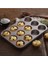 12 Delikli Siyah Stil Delikli Kek Pişirme Tepsi Fırın Tepsileri Hamur Aracı - Karbon Çelik Oyulmaz Kalıplar Diy Muffin Cupcake Fırın Tepsi Hamur Aracı (Yurt Dışından) 4