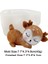 S0648XL Stili 3D Sevimli Geyik Silikon Kalıp Fondan Çikolata Cupcake Tatlı Kek Süsleme Araçları Sika Geyiği Şekilli Mutfak Fırın Kalıbı (Yurt Dışından) 1