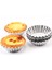 Yapışmaz Dalgalı Alüminyum Alaşımlı Yumurta Tatlı Kalıbı Çiçek Şekli Tekrar Kullanılabilir Cupcake ve Muffin Pişirme Kabı Turta Panları (Yurt Dışından) 3
