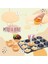 Bir Stil Hamur Döküm Kiti Mutfak Çiçek Yuvarlak Kurabiye Kesici Seti Cupcake Muffin Tart Kabuk Kalıbı (Yurt Dışından) 5