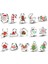 No.8 Stili Noel Kalıp Paslanmaz Çelik Bisküvi Kalıbı Dıy Noel Kurabiye Kesici Kalıp Pasta Geyik Noel Baba Kar Tanesi Zencefil Adam Hediye (Yurt Dışından) 4