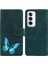 Oppo Oppo 12 5g Için Flip Case Kelebek Flip Folio Kapak Cüzdan Kart Yuvaları (Yurt Dışından) 1