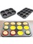 6 Delik 01 Tarzı Delikli Yapışmaz Yuvarlak Cupcake Tepsi Muffin Kalıbı Cupcake Kalıbı Muffin Tepsi Karbon Çelik Fırın Tepsisi Puding Fırını Bisküvi Tepsi (Yurt Dışından) 3