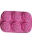 1 Adet Tarzı Silikon 6 Delik Çiçek Gül Kek Dondurma Çikolata Kalıbı Sabun 3D Cupcake Fırın Tepsisi Kek Kalıbı Muffin Kalıbı (Yurt Dışından) 5