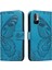 Xiaomi Redmi Not 10T Için Flip Case Kabartmalı Kelebek Yüksek Kaliteli El (Yurt Dışından) 1