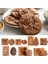 Ben Stil Mutfak Muffin Bisküvi Kek Süsleme Pişirme Araçları Için Ahşap Kurabiye Kalıbı Çiçek Çam Kozası Şekilli Oyma Baskı Damga (Yurt Dışından) 5