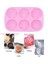 Pembe-3 Tarzı 6 Delikli Gül Çiçeği Silikon Kalıplar Kendin Yap Fondan Pasta Jöle Şeker Çikolata Sabun Süsleme Araçları Parti Fırın Malzemeleri Kalıp (Yurt Dışından) 4