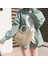 Yeni Yaz Kadın El Yapımı Plaj Çantası Rahat Kadın Örgü Hasır Çanta Crossbody Bej (Yurt Dışından) 3