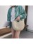 Yeni Yaz Kadın El Yapımı Plaj Çantası Rahat Kadın Örgü Hasır Çanta Crossbody Bej (Yurt Dışından) 4