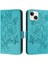 Kredi Kartı Yuvası Pu Deri ile IPhone 15 Manyetik Cüzdan Için Kılıf (Yurt Dışından) 1