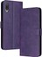 Kart Yuvası ile Toka ile Samsung Galaxy A02 Saf Renk Için Flip Case (Yurt Dışından) 1