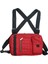 Erkek Göğüs Çantası Moda Takım Elbise Yelek Naylon Su Geçirmez Doğa Sporları Seyahat Kırmzı (Yurt Dışından) 1