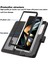 Samsung Galaxy Z Için Telefon Kılıfı Fold 6 El Kayışı Kart Yuvaları Kapak Flip Pu (Yurt Dışından) 4