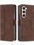 Samsung Galaxy Z Için Telefon Kılıfı Fold 6 El Kayışı Kart Yuvaları Kapak Flip Pu (Yurt Dışından) 1